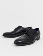 Ps Paul Smith Daniel Leather Derby Shoes In Black