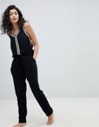 Rip Curl Black Sands Beach Jumpsuit - Black
