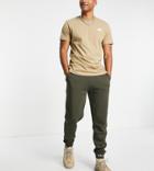 The North Face Zumu Sweatpants In Khaki Exclusive At Asos-green