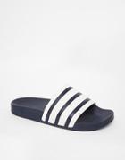 Adidas Originals Adilette Slider Flip Flops - Blue