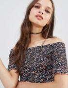 Designb London Cord Layering Choker - Black