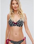 Pour Moi Starboard Spot Underwired Bikini Top C-g Cup - Multi