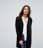Brave Soul Tall Buzz Cardigan - Black