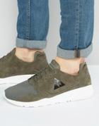 Le Coq Sportif R Mono Luxe Sneakers In Green 1710466 - Green