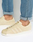 Adidas Originals Superstar 80s Sneakers In Beige Bb2227 - Beige