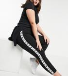 Missguided Plus Lounge Leggings In Black