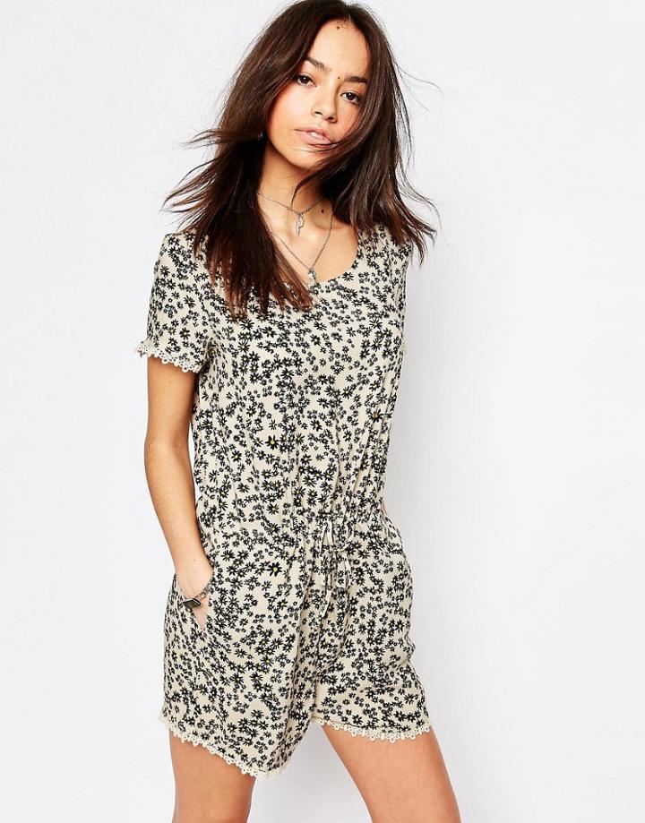Only Daisy Print Playsuit - Disty Daisy
