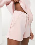 Y.a.s Premium Sweat Shorts In Pink Part Of A Set