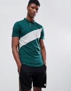 Le Breve Sports Stripe Polo Shirt - Gray