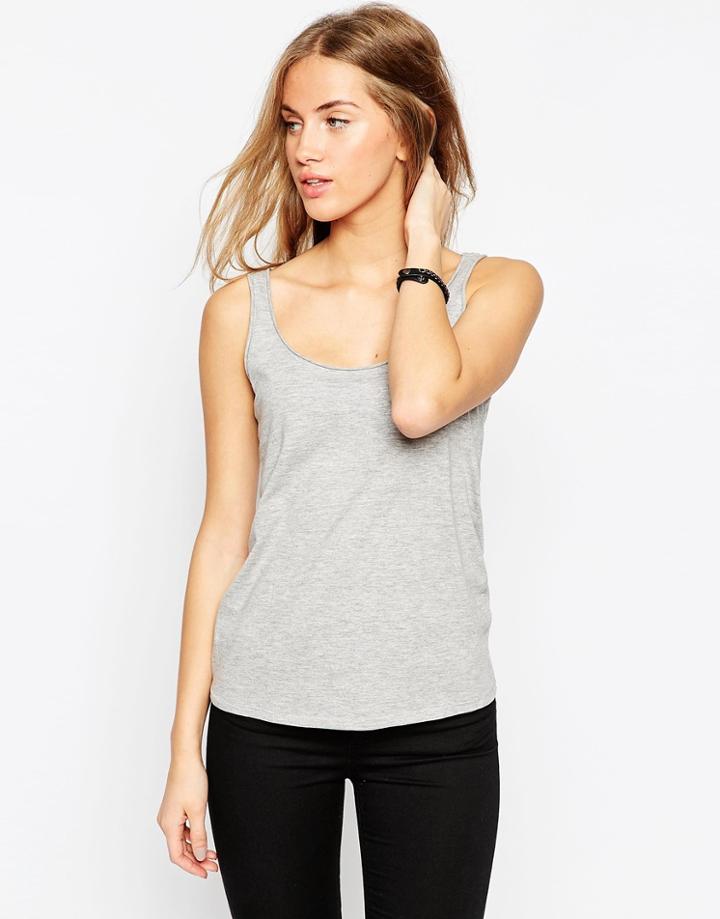 Asos The Ultimate Tank - Gray