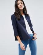B.young 3/4 Sleeve Shirt - Navy