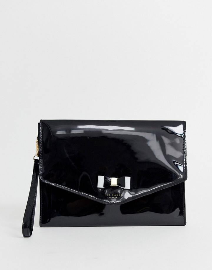 Ted Baker Verai Core Envelope Pouch - Black