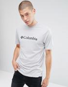 Columbia Csc Basic Logo T-shirt In Gray Marl - Gray