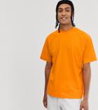 Collusion T-shirt In Orange