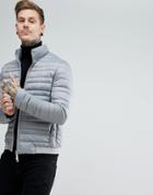 Armani Exchange Down Bomber In Gray - Gray