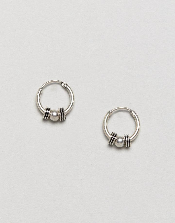 Classics 77 Silver Hoop Earrings - Silver