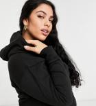 Brave Soul Plus Relaxed Fit Clara Hoodie In Black