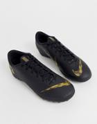 Nike Soccer Vaporx 12 Astro Turf Boots In Black