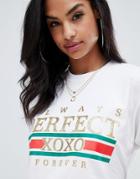 Ax Paris Perfect Short Sleeve T-shirt - White