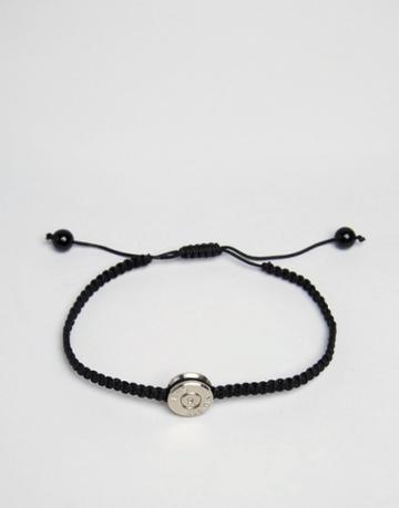 Lovebullets Bond Bracelet In Black/silver - Black