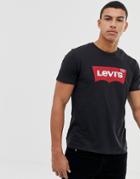 Levi's T-shirt Batwing Logo In Black