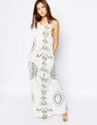 Flynn Skye Market Maxi Dress In Trance Print - Trance