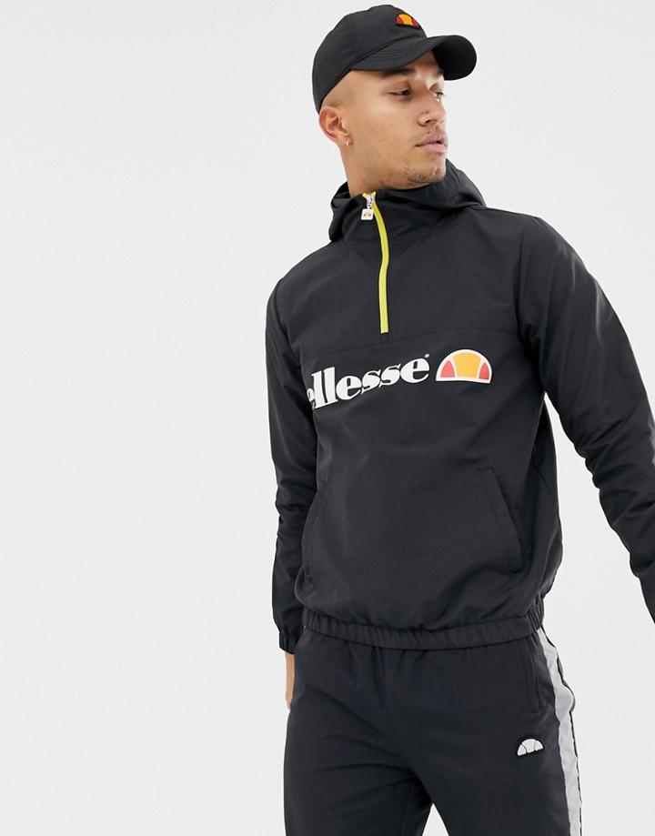 Ellesse Festi Overhead Jacket With Logo In Gray - Gray