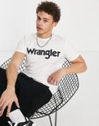 Wrangler T-shirt With Logo In White