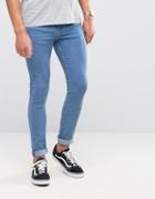 Only & Sons Extreme Super Skinny Jeans - Blue