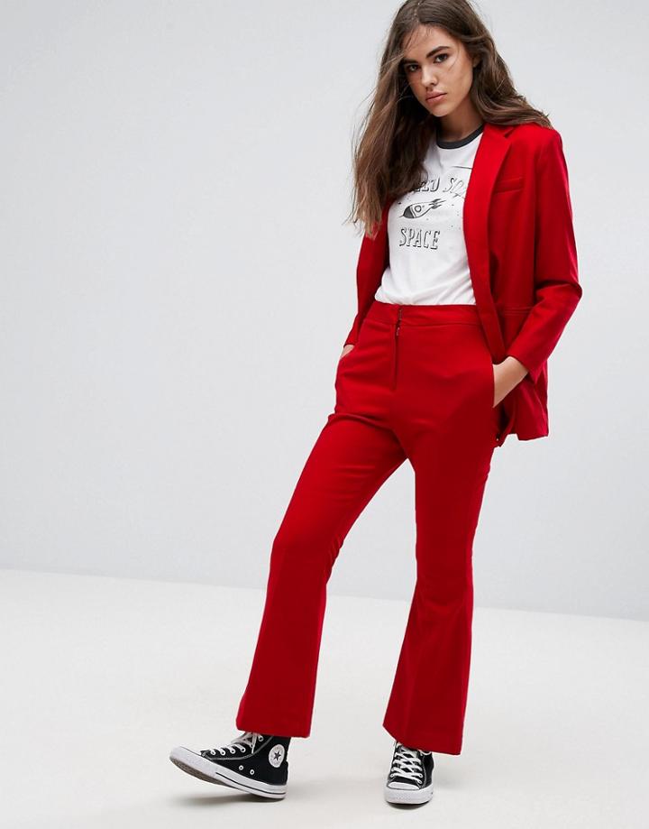 Pepe Jeans Gold Label Sunset Tailored Pants - Red