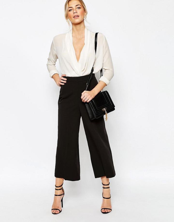New Look Culottes - Black