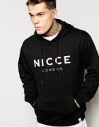 Nicce London Logo Hoodie - Black