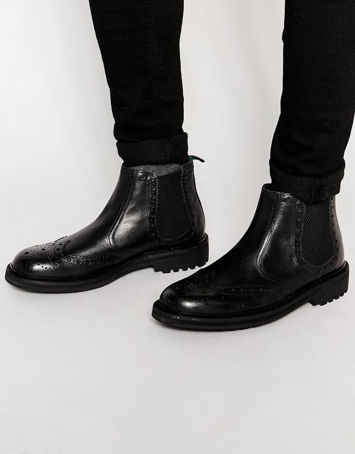 Ben Sherman Chelsea Boot - Black