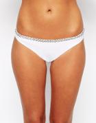Asos Jewel Embellished Brazilian Bikini Bottom