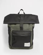 Religion Roll Top Backpack - Black