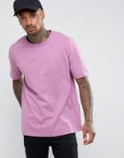 Asos Boxy T-shirt In Purple - Purple