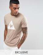 Le Coq Sportif Brown T-shirt With Large Logo In Brown 1711091 - Brown