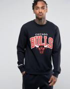 Mitchell & Ness Chicago Bulls Nba Sweatshirt - Black