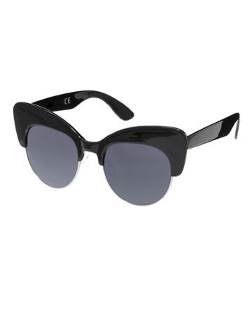 Asos Chunky Half Cat Eye Sunglasses
