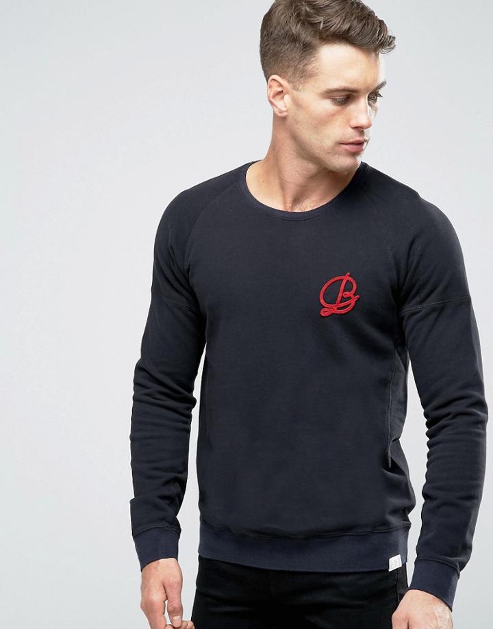 Scotch And Soda Constructed Sweatshirt - Black