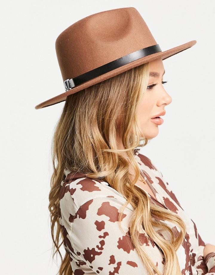 Svnx Felt Fedora In Black