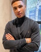 Farah Redchurch Half Zip Sweater In Charcoal Gray-grey