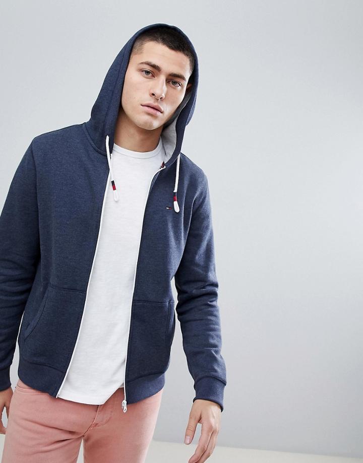 Tommy Jeans Hoodie In Navy - Navy