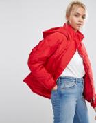 Asos Ultimate Padded Jacket - Red