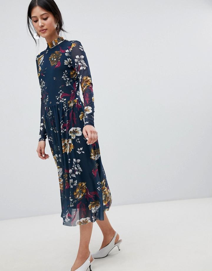 Y.a.s Bold Floral Dress - Multi