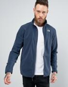 The North Face 100 Glacier Sweat Full Zip In Navy - Navy
