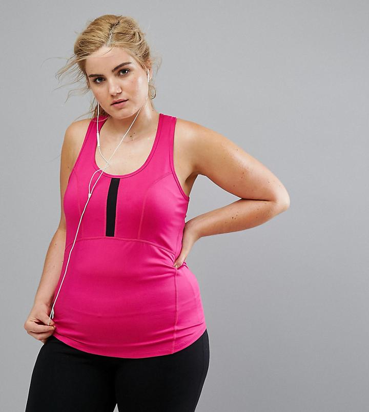 Rainbeau Curve Brie Tank In Pink - Pink