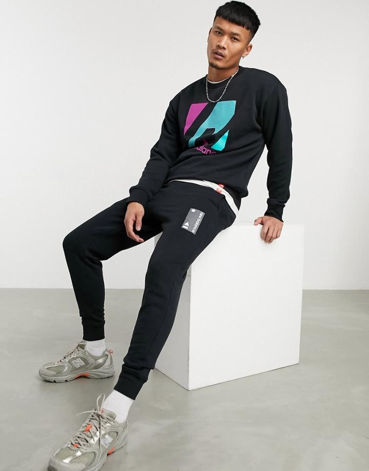 New Balance Terrain Sweatpants In Black