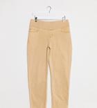 Asos Design Maternity High Rise Farleigh 'slim' Mom Jeans Slim Mom Jeans In Orange