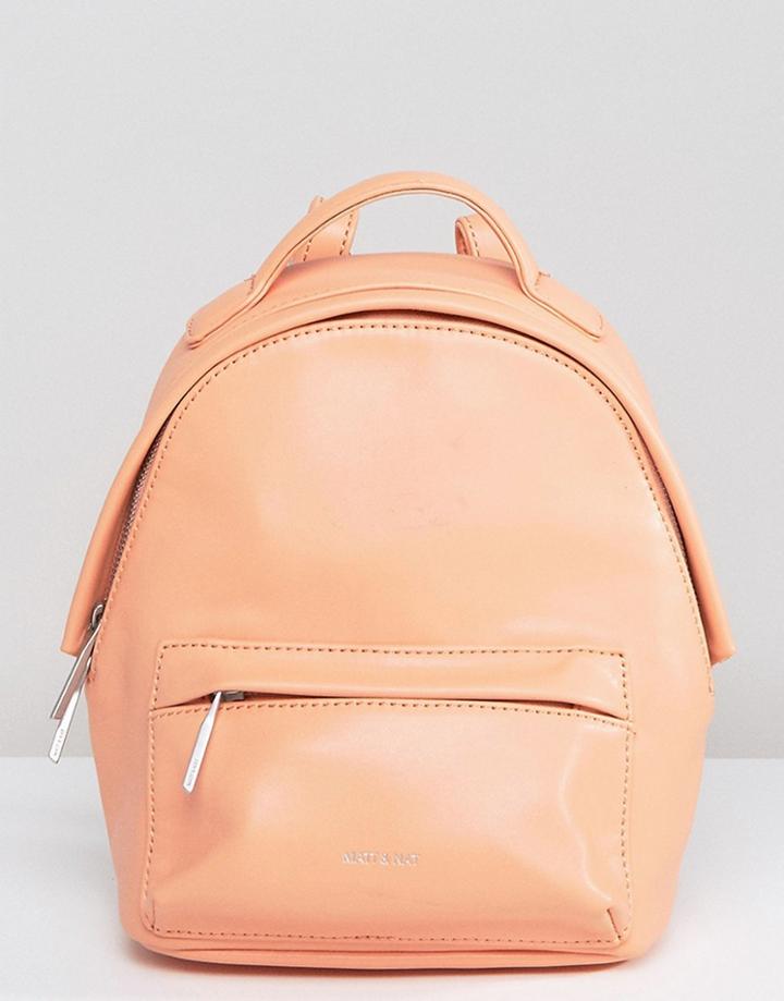 Matt & Nat Mini Munich Backpack - Orange